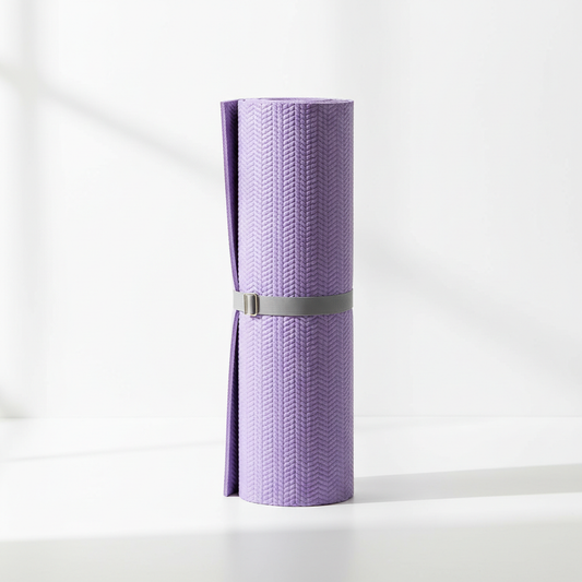 Premium purple non-slip yoga mat
